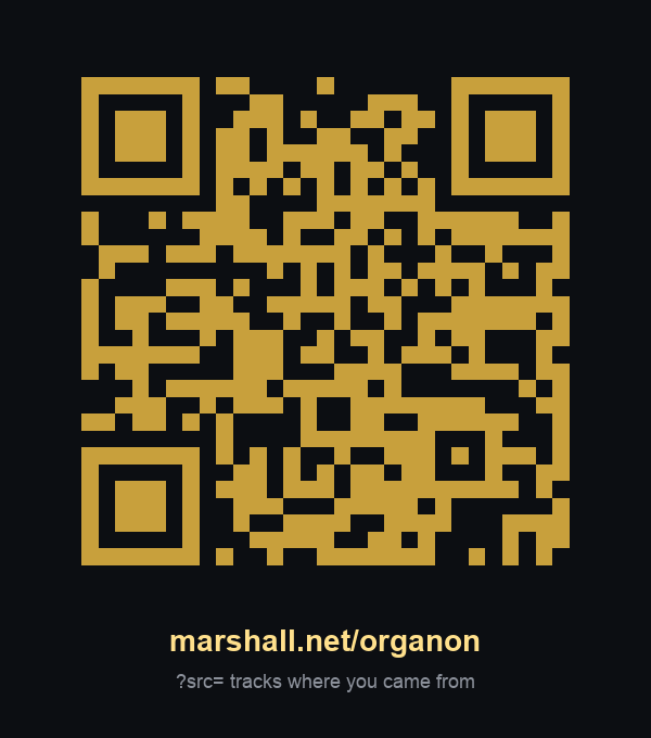 QR code to marshall.net/organon